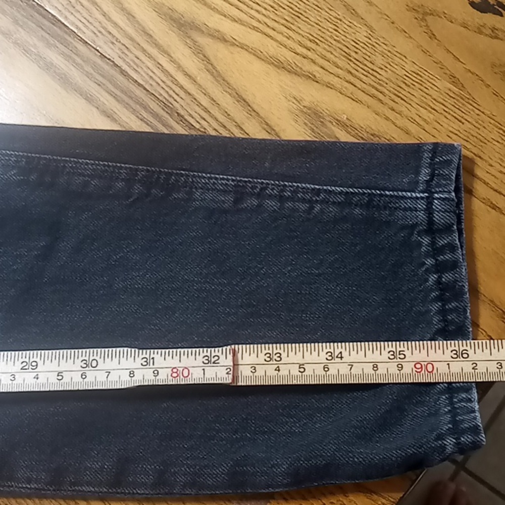 AMERICAN EAGLE Jeans 0 SHORT Womens MOM Denim FADED BLACK Preowned Distressed - Picture 2 of 9